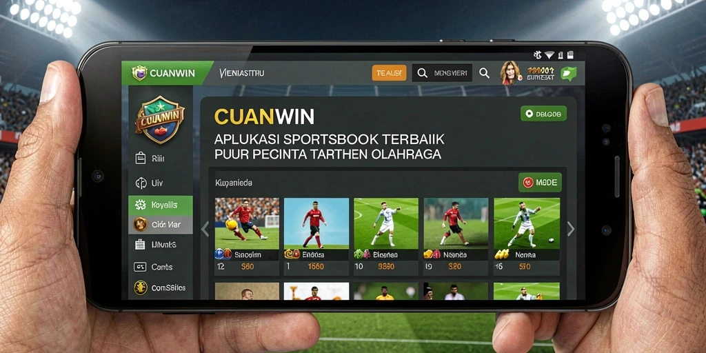 Tampilan gameplay Sportsbook yang dinamis dan menarik di CUANWIN.