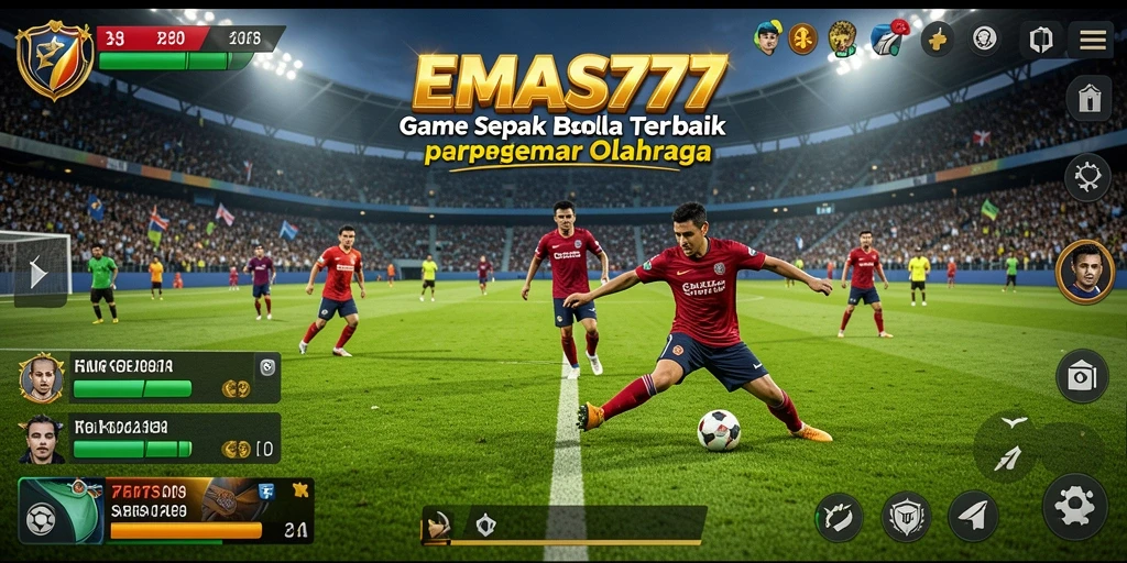 Gameplay seru saat mencetak gol di EMAS777 yang memukau.