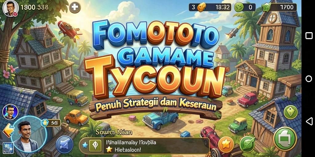 Tampilan gameplay FOMOTOTO yang seru dan menarik untuk dilihat.