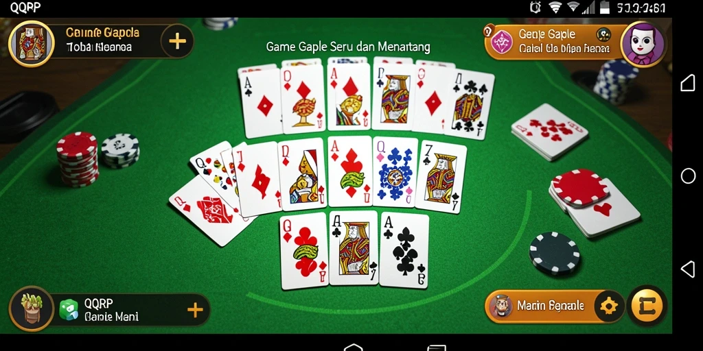 Tampilan gameplay QQRP yang menarik dan interaktif.