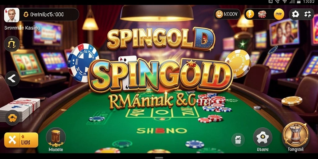 Tampilan gameplay menarik dalam <strong>SPINGOLD</strong> dengan fitur-fitur kasino yang mengasyikkan.