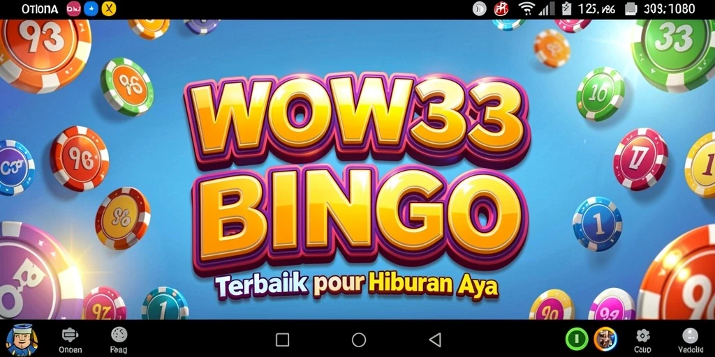 Tampilan gameplay WOW33 dengan suasana Bingo yang menggembirakan.