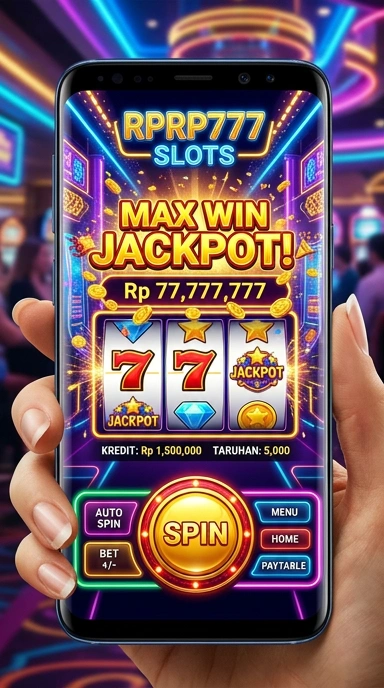 Tampilan antarmuka pengguna rprp777 yang intuitif dan modern.